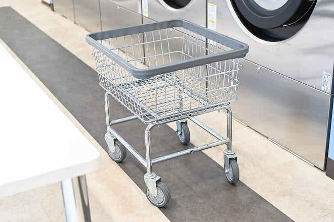 洗濯かごも常備しております